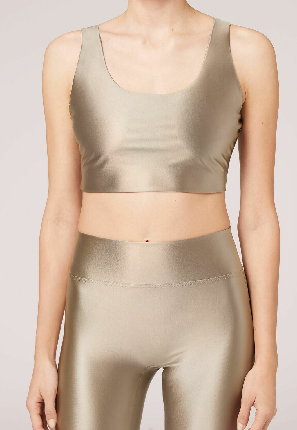

Бюстье SATIN Calzedonia, серый металлик