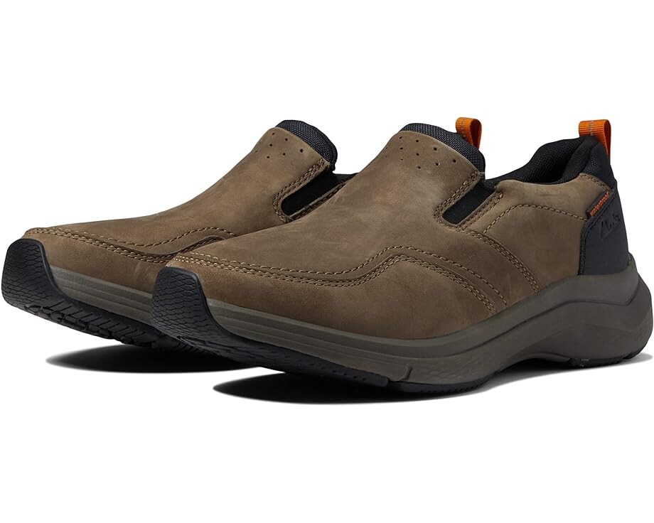 

Кроссовки Clarks Wave 2.0 Edge, цвет Dark Taupe Oiled Nubuck Waterproof