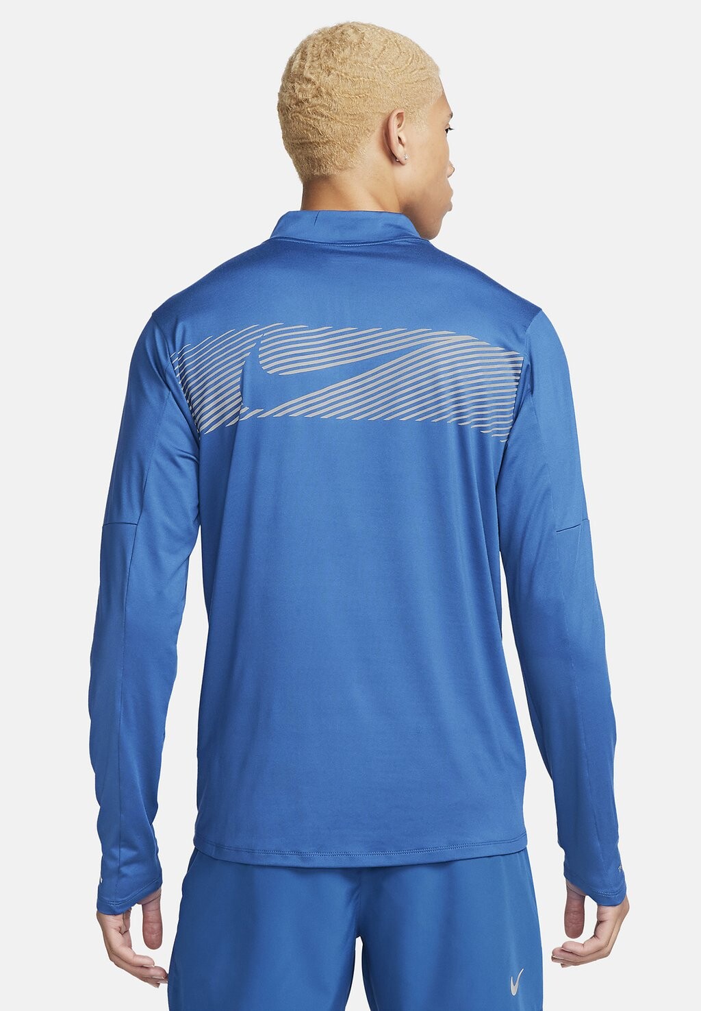 

Футболка с длинным рукавом Df Elmnt Flash Hbr Nike, цвет court blue