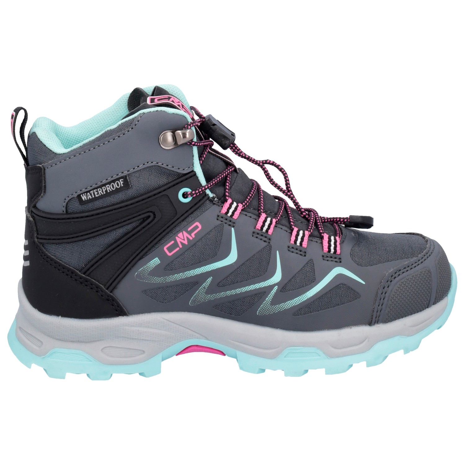 Ботинки для прогулки Cmp Kid's Byne Mid Waterproof Outdoor Shoes, цвет Antracite