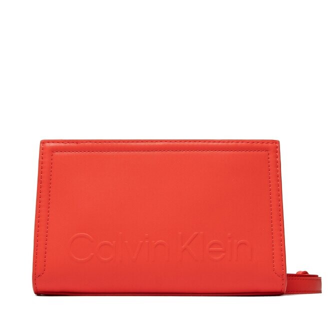 

Сумка Calvin Klein MinimalHardware Crossbody, коралл