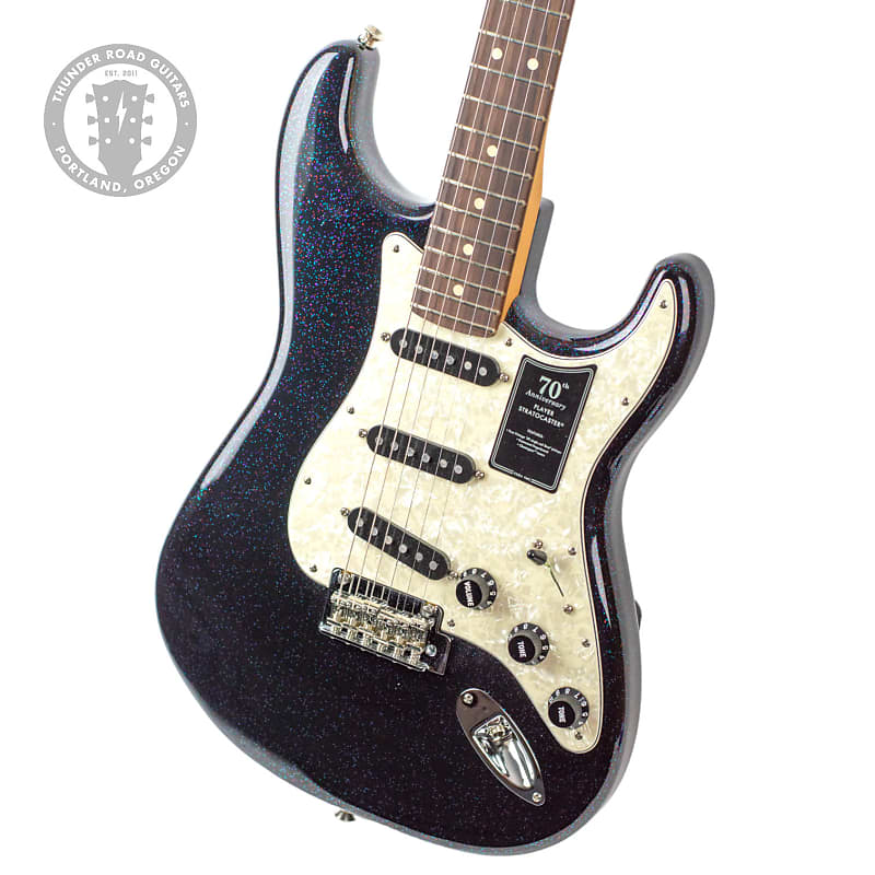 Электрогитара Fender 70th Anniversary Player Stratocaster Nebula Noir #4