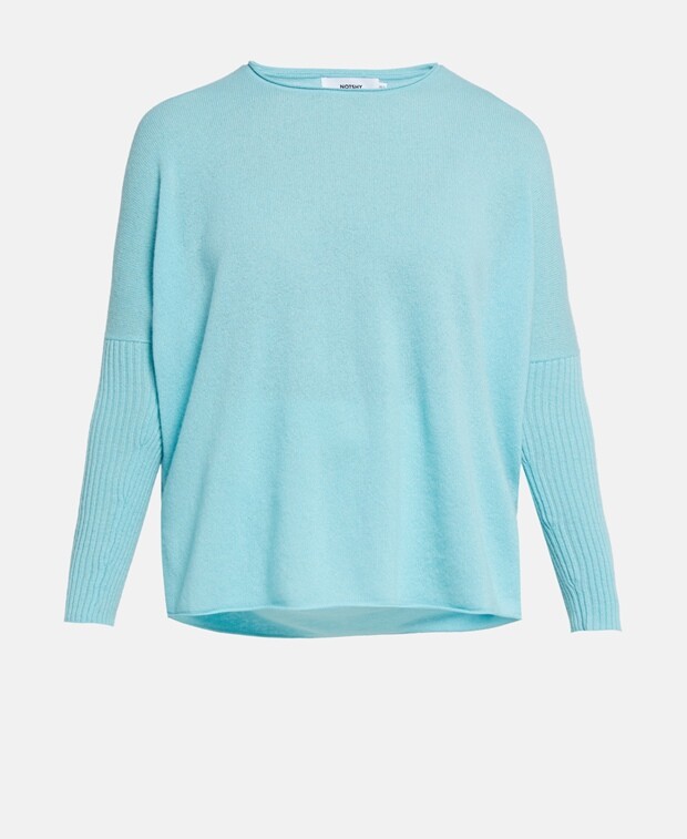 

Кашемировый пуловер Notshy Cashmere, бирюзовый