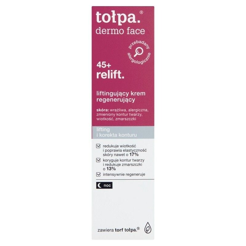 

Tołpa Demo Face Relift 45+ крем для лица на ночь, 40 ml