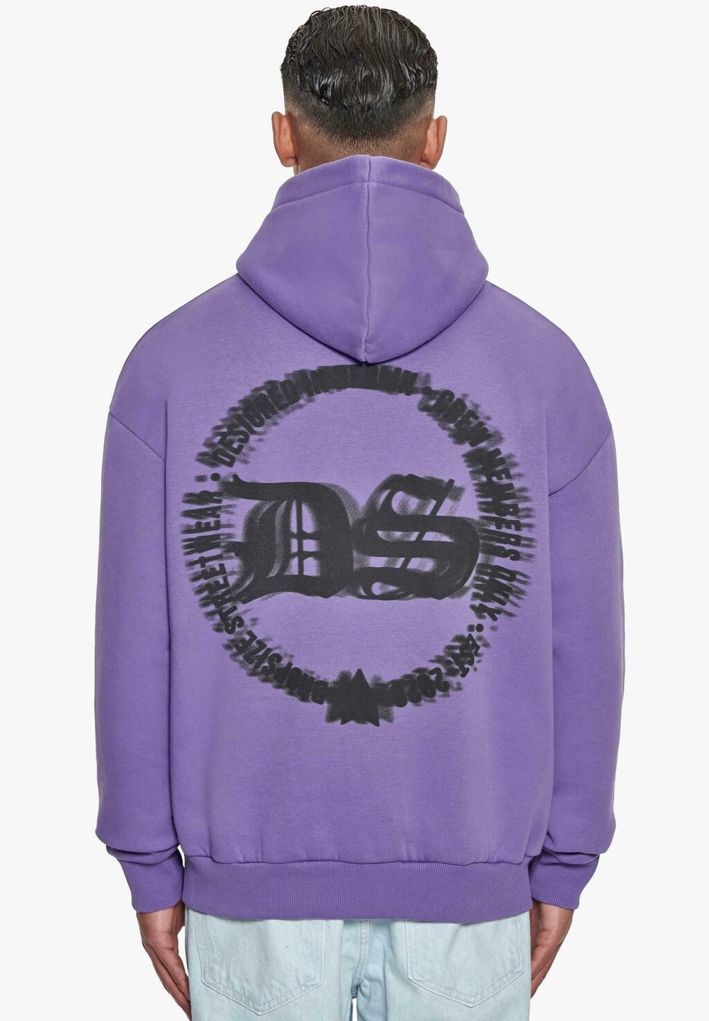 

Толстовка HEAVY BLURRED LOGO Dropsize, цвет washedpurple