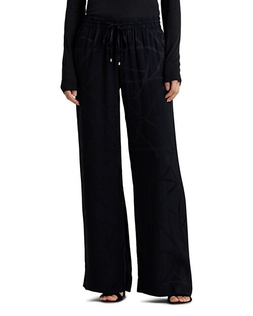 

Наденьте широкие брюки Ralph Lauren, цвет Black