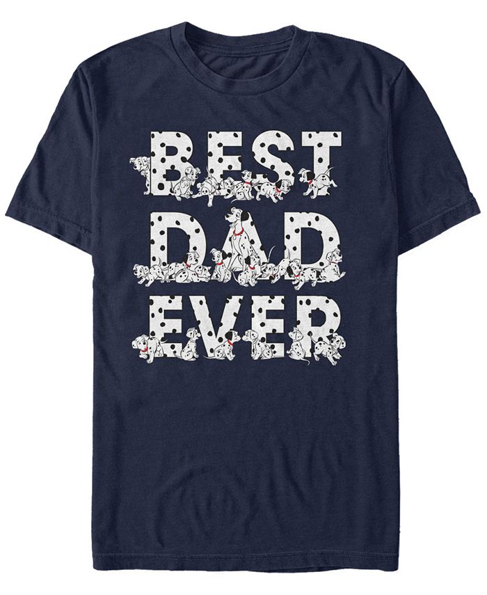 Мужская футболка с коротким рукавом Pongo Best Dad Ever Fifth Sun, красный