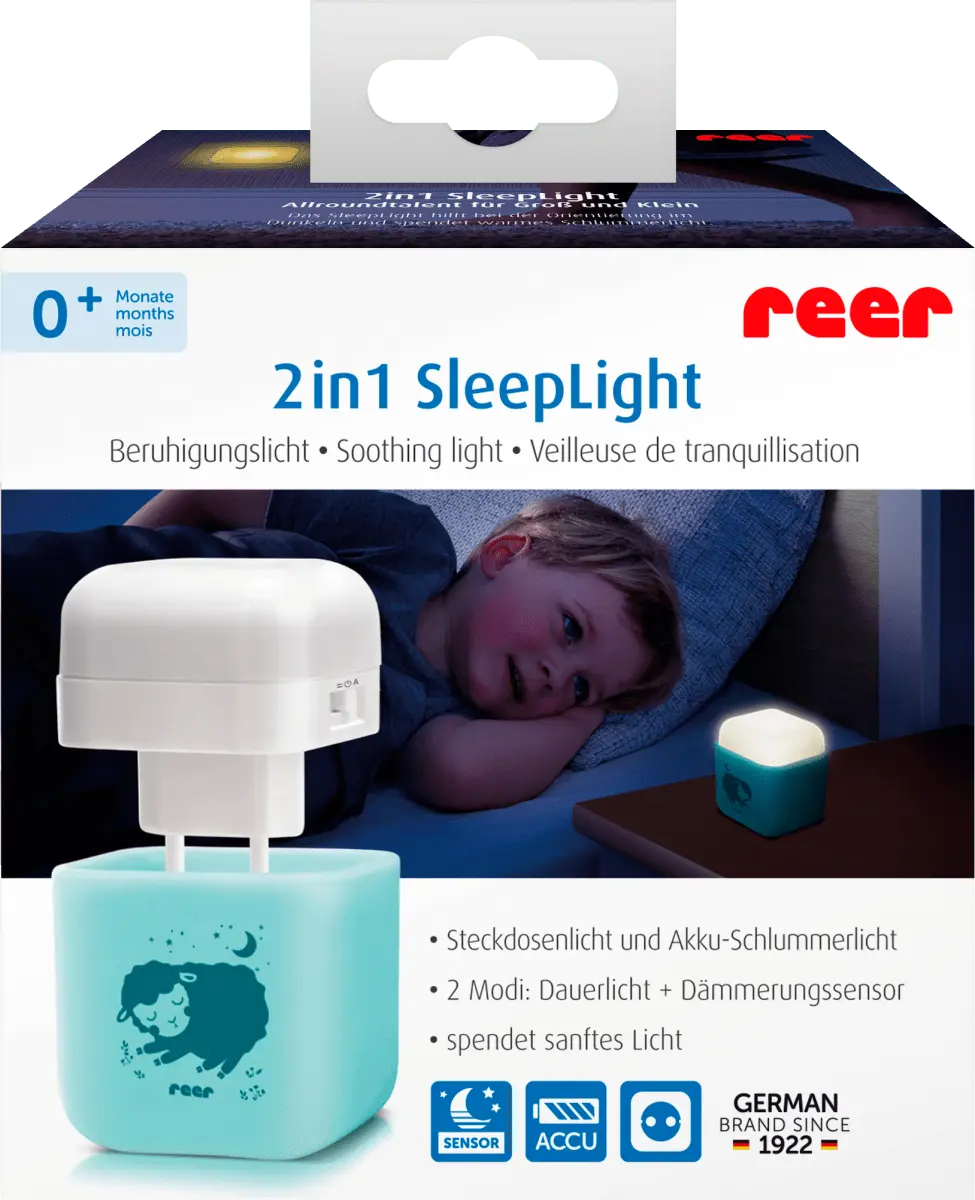 

Ночник 2в1 SleepLight небесно-голубой 1 шт. Reer