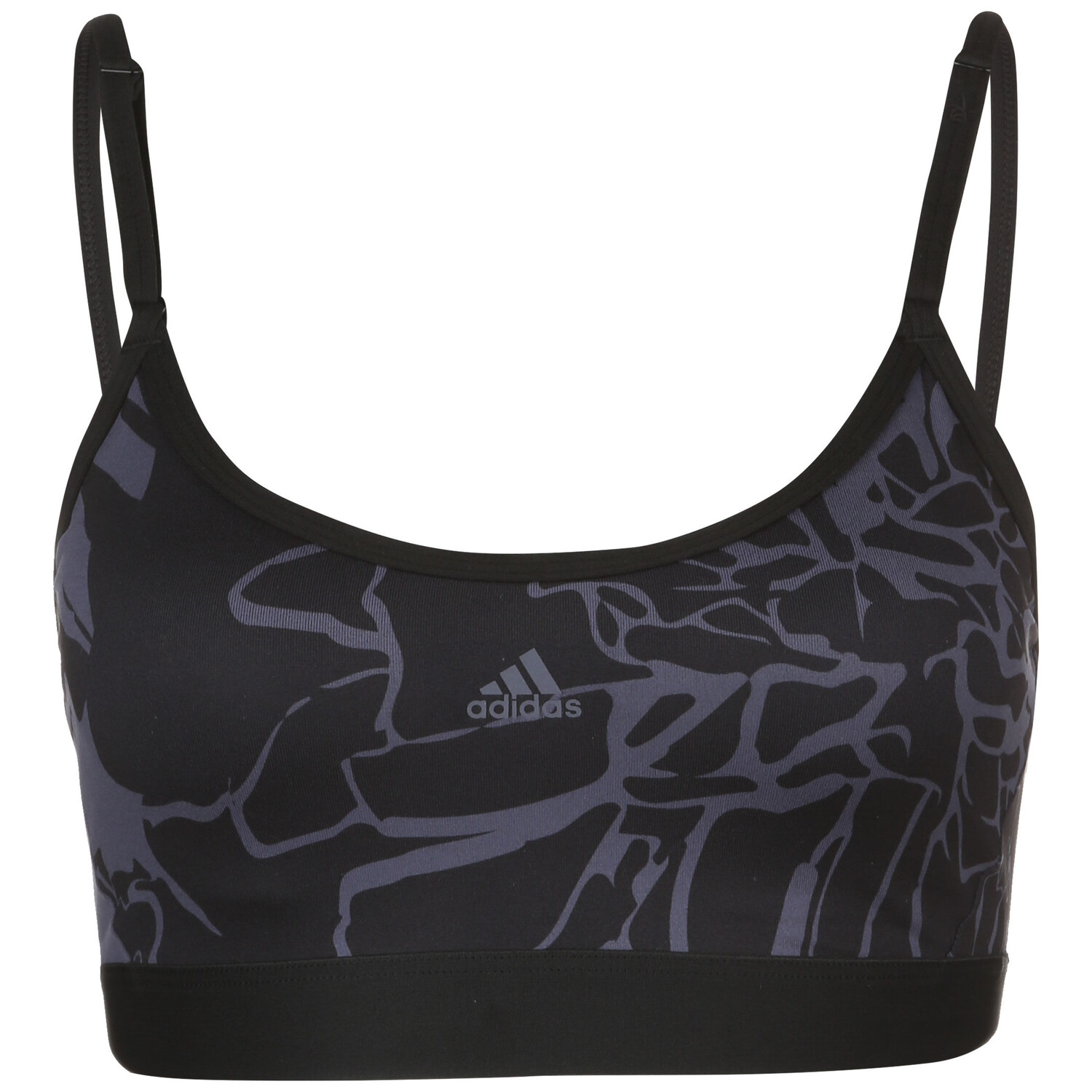 

Бюстгальтер adidas Performance Sport BH Flower Print Light Support, черный