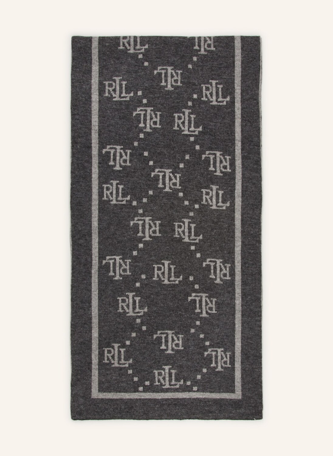 

Шарф LAUREN RALPH LAUREN, серый
