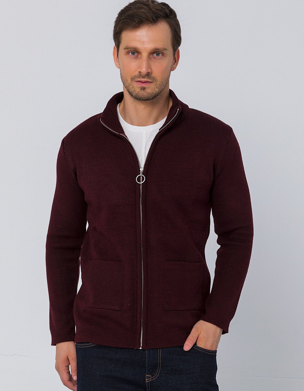 

Куртка Ron Tomson Strickjacke, бордо