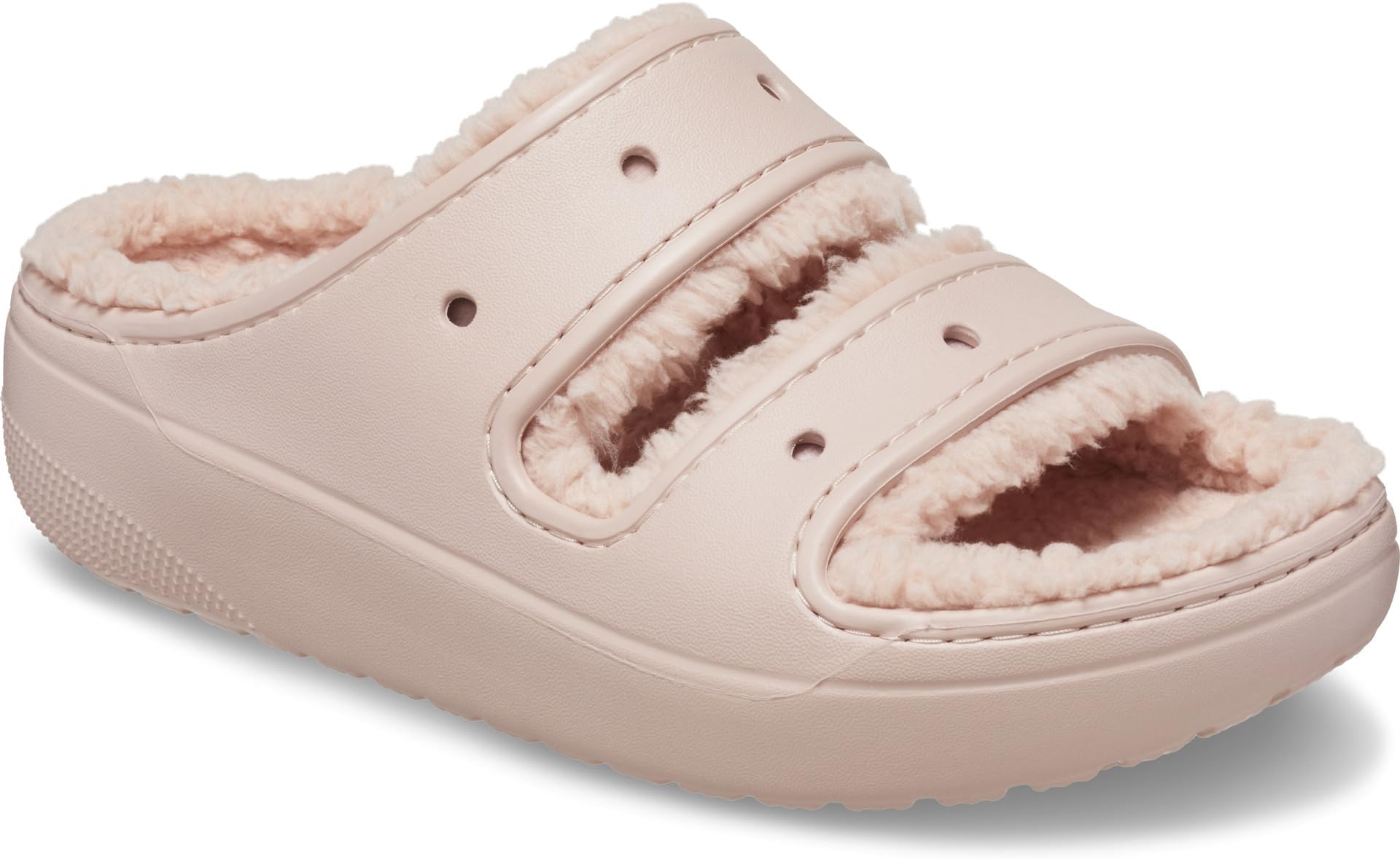 цена Сандалии на плоской подошве Classic Cozzzy Sandal Crocs, цвет Pink Clay