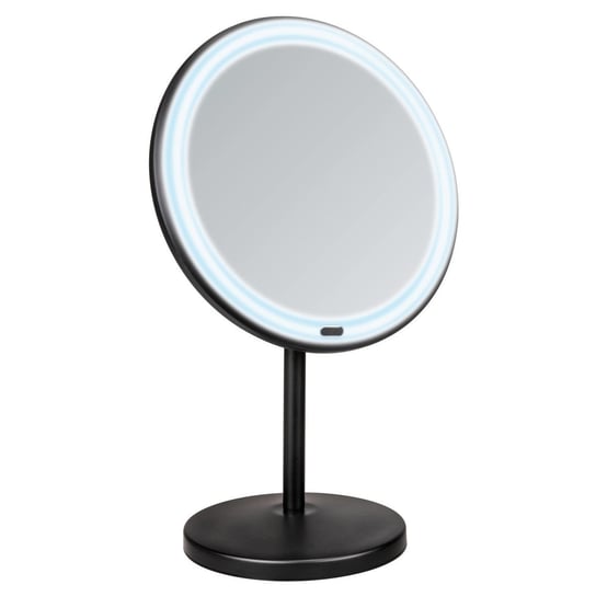 Косметическое зеркало ONNO со светодиодной подсветкой, WENKO , черный цена и фото