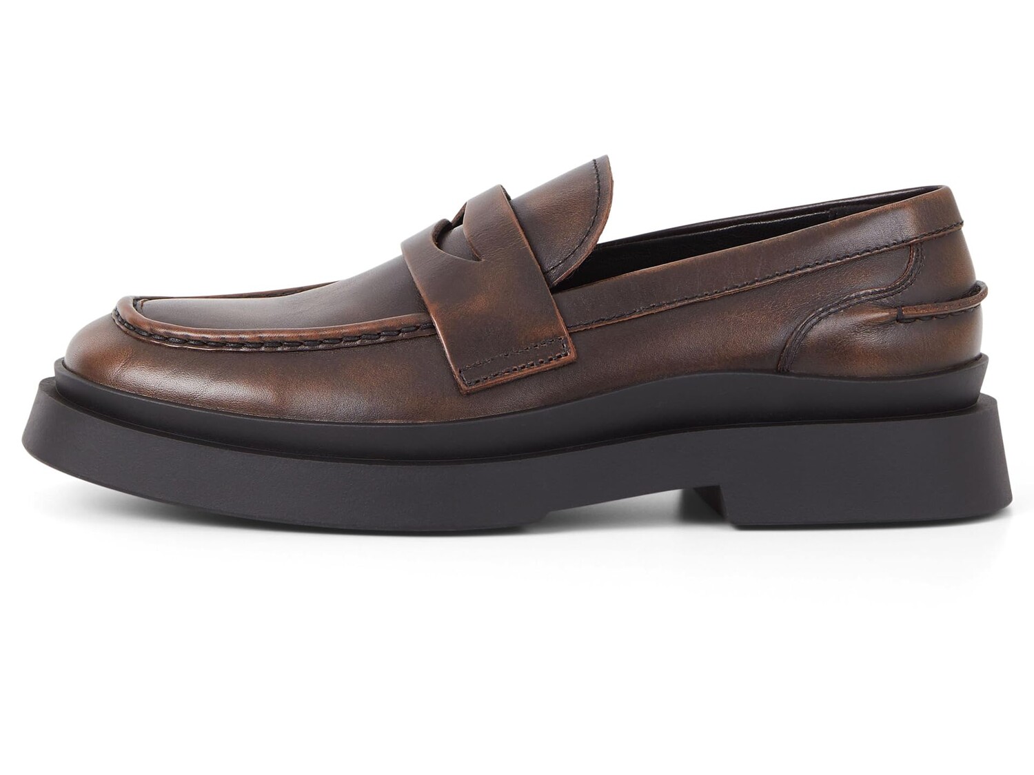 

Лоферы Vagabond Shoemakers Mike Brush-Off Leather Loafer, коричневый