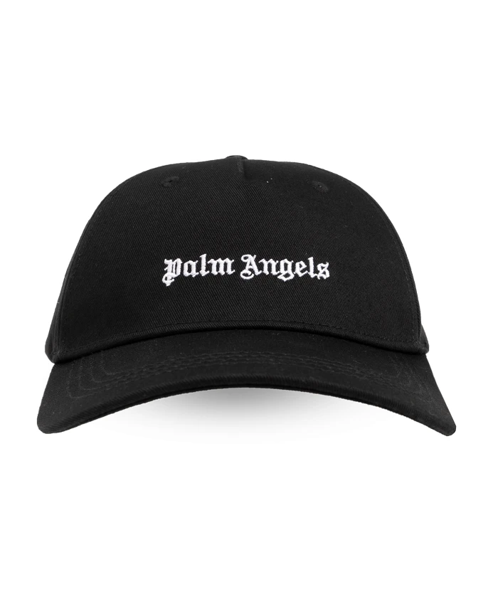 

Бейсболка с логотипом Palm Angels, черный