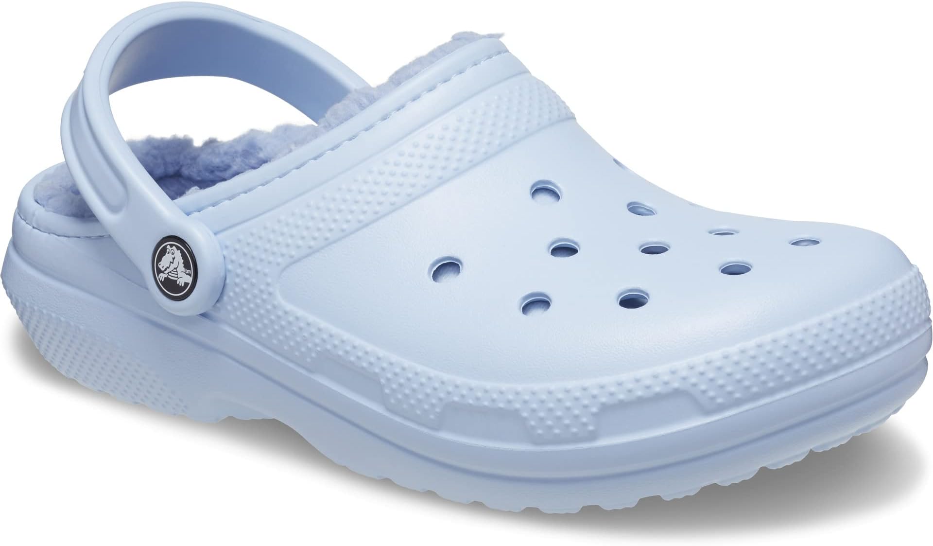цена Сабо Classic Lined Clog Crocs, цвет Blue Calcite