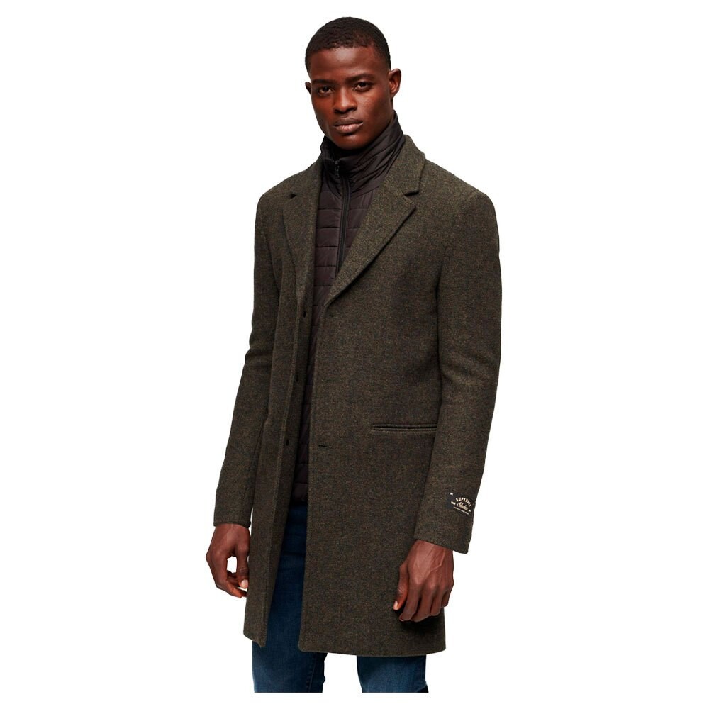 

Пальто Superdry Town, зеленый