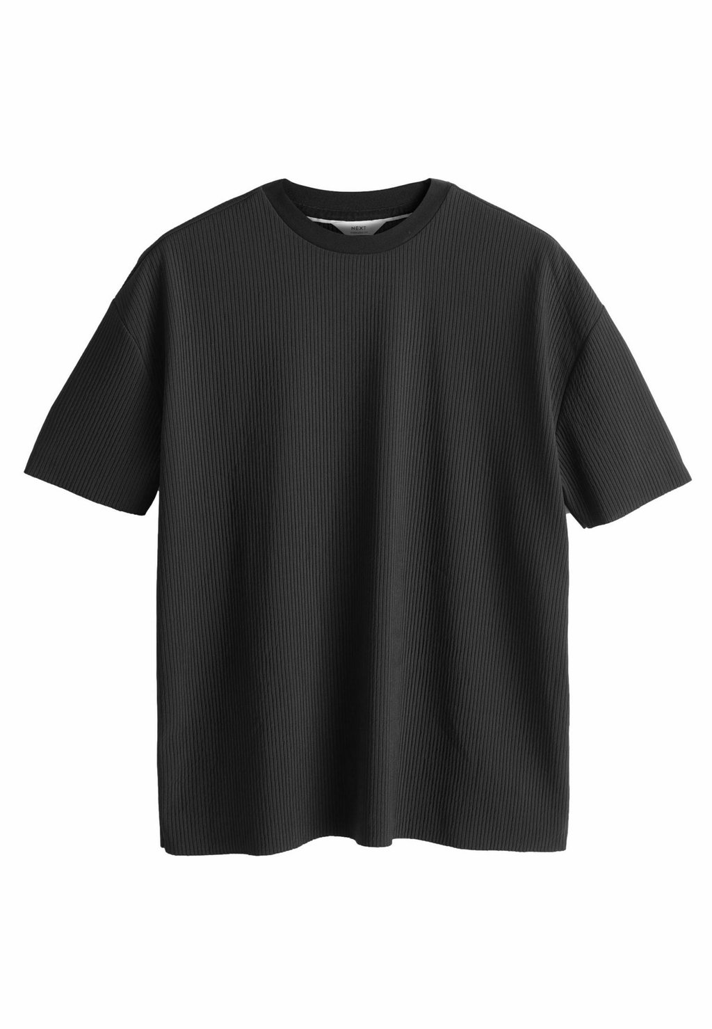 Базовая футболка VERTICAL TEXTURE Next, цвет black