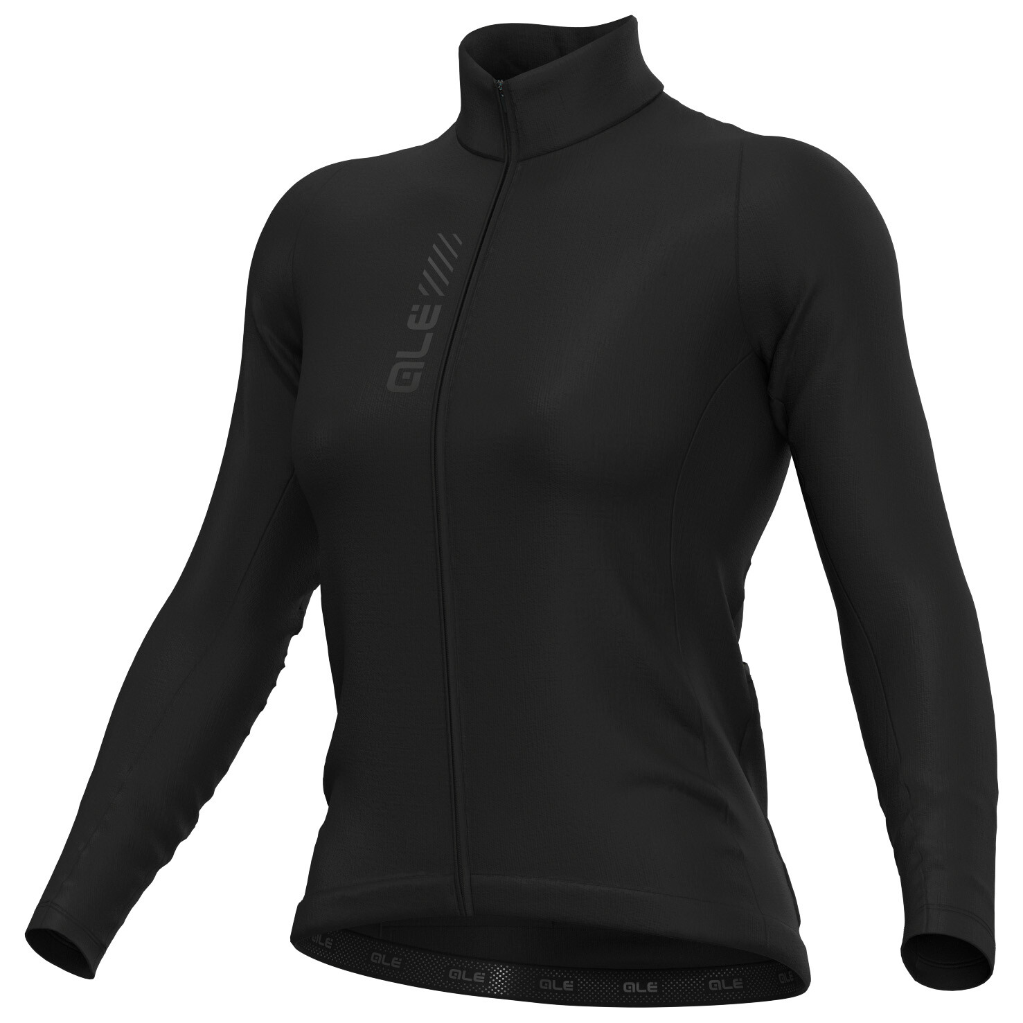 

Велосипедный трикотаж Alé Women's Color Block L/S Jersey, черный