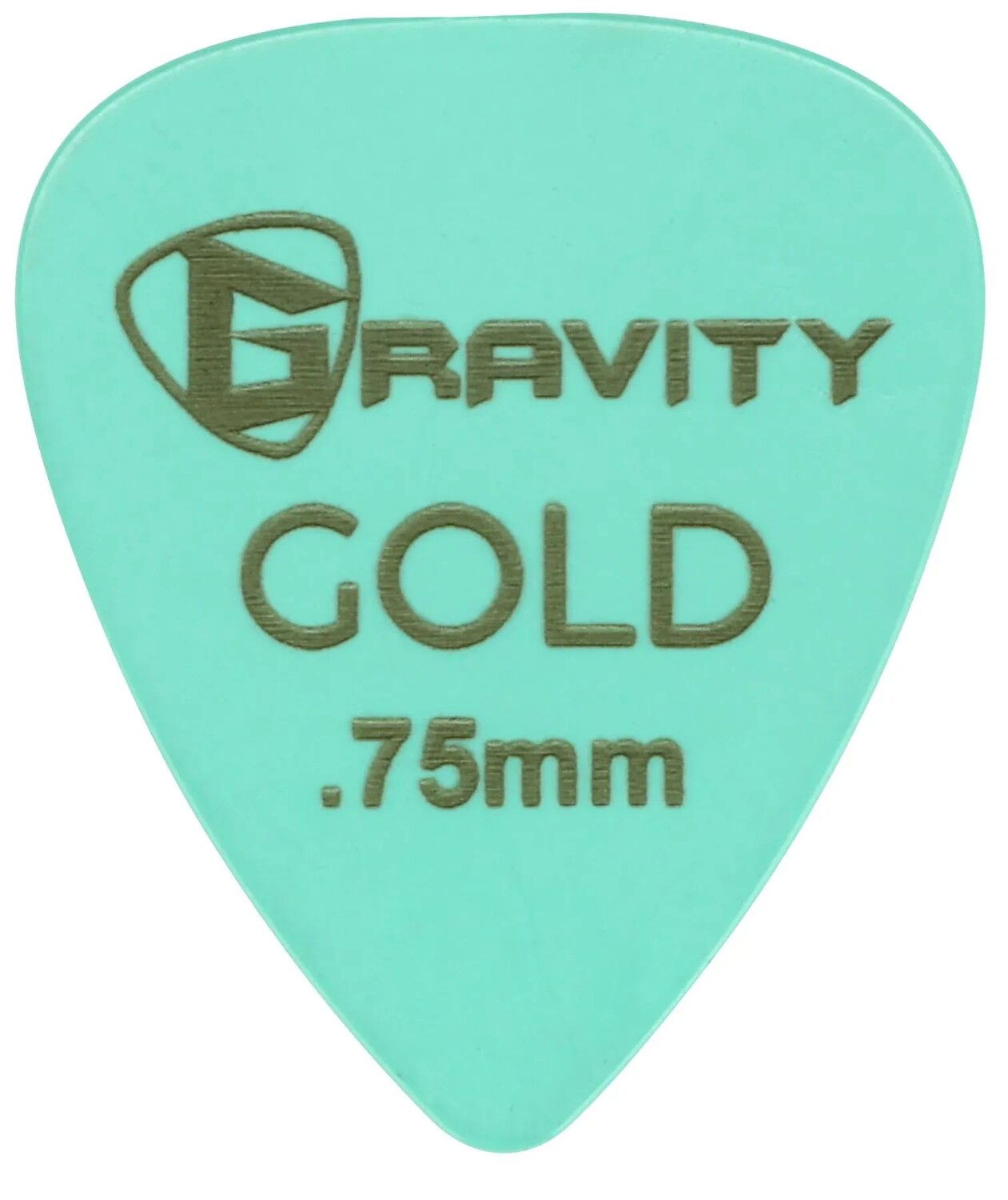 

Медиаторы Gravity Picks, цветное золото, традиционный медиатор в форме капли, морской пенопласт, 0,75 мм