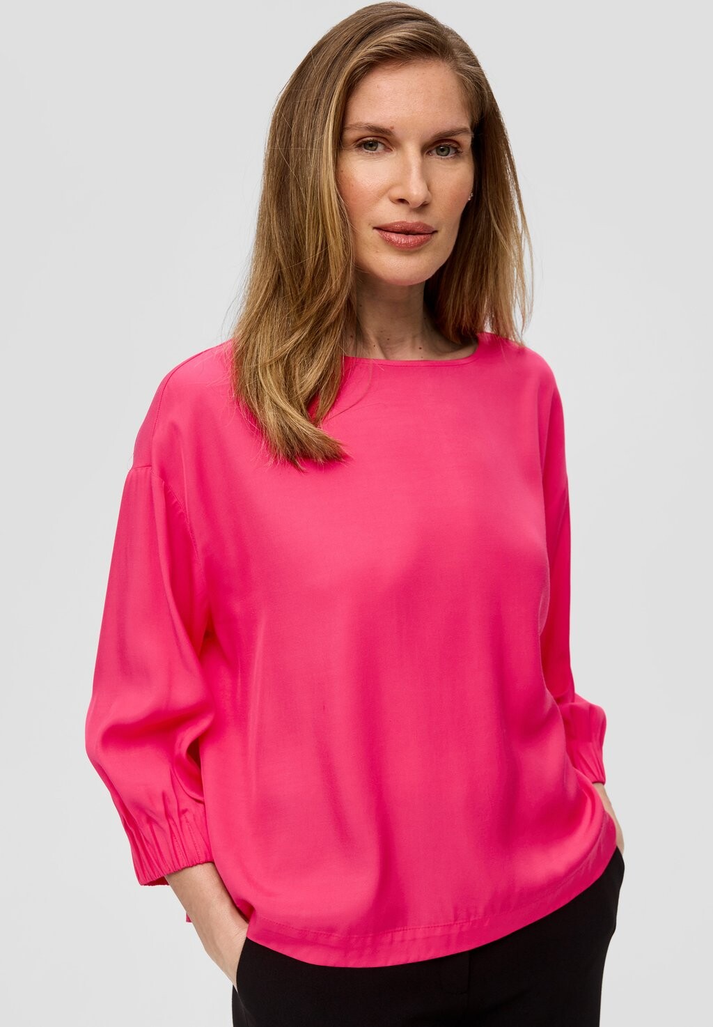 

Блузка s.Oliver BLACK LABEL, цвет pink