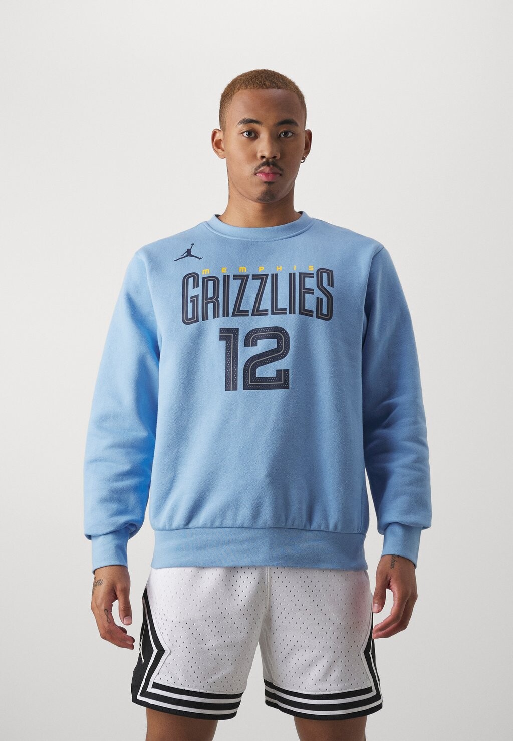 

Команда Nba Memphis Grizzlies Ja Morant Crew Nike, цвет light blue