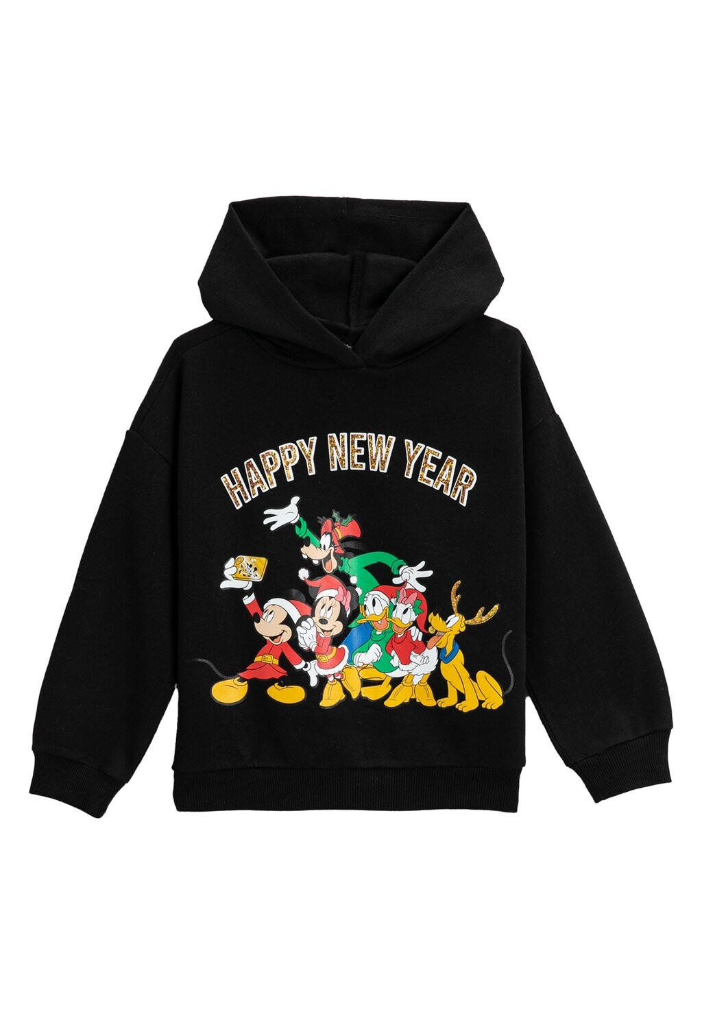 

Толстовка New Year Themed Disney Printed Licenced Koton, черный