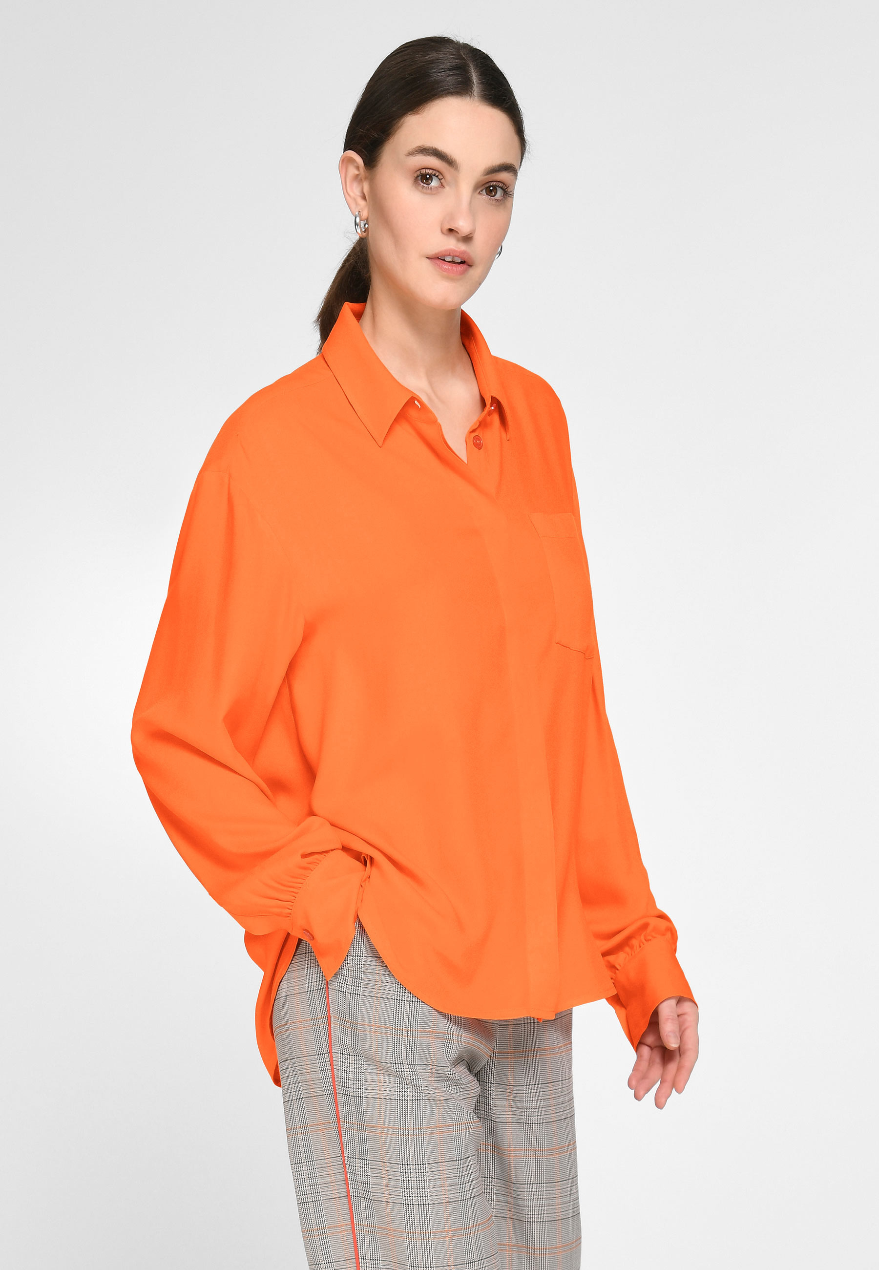 Блуза Basler Viscose, оранжевый фото