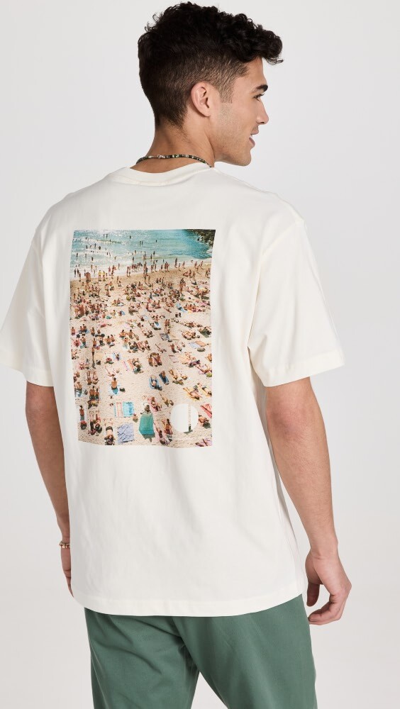 

Футболка Closed Printed, слоновая кость