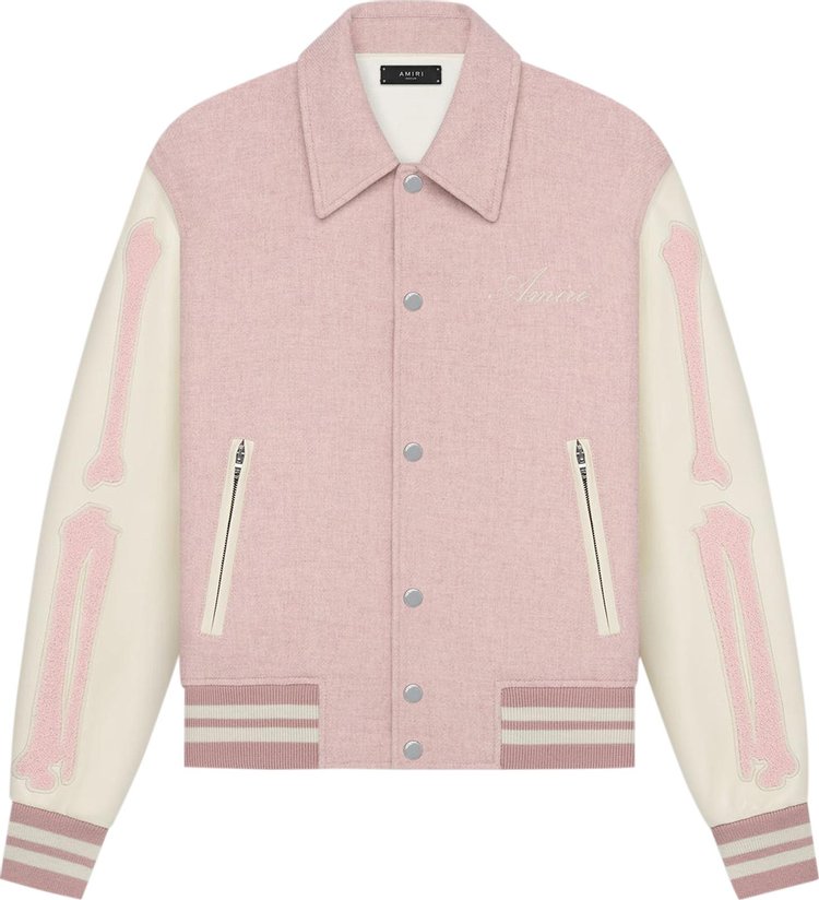 Куртка Amiri Bones 'Heather Pink', розовый