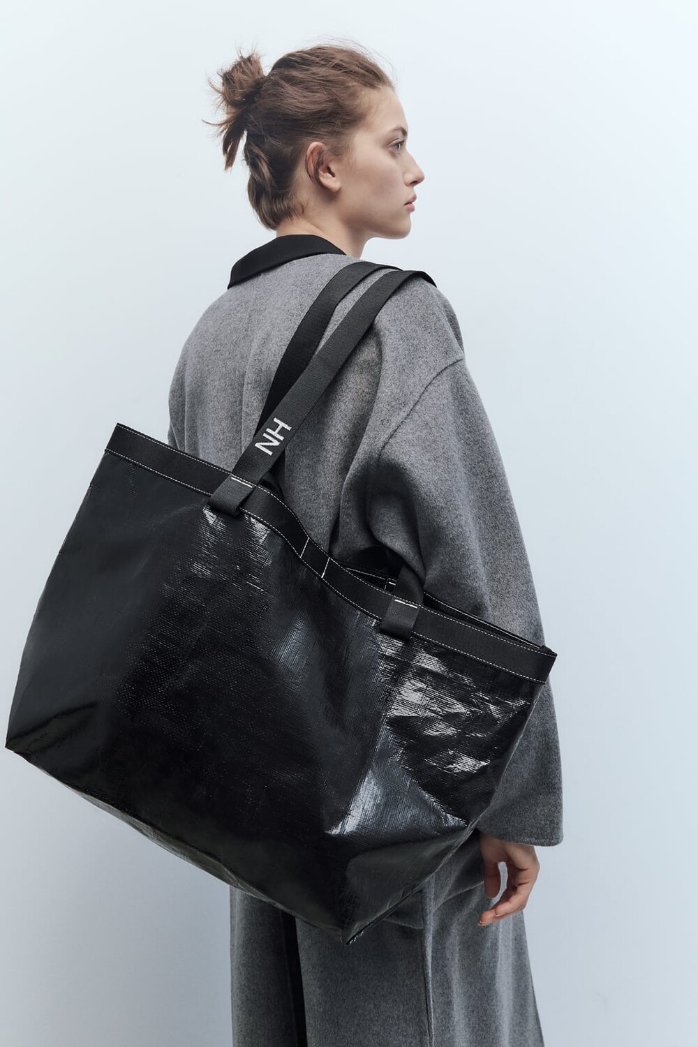 

Сумка ZARA, черный