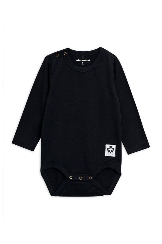 Комбинезон для новорожденного Mini Rodini, черный mini rodini плавки