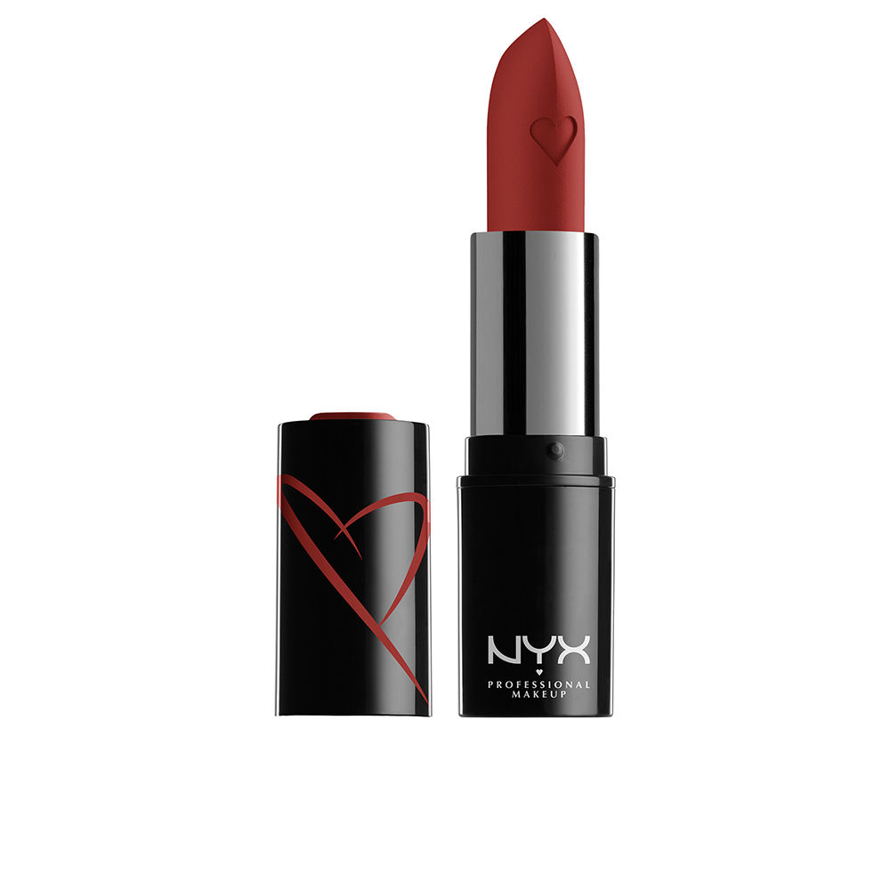 Губная помада Shout loud satin lipstick Nyx professional make up, 3,5 г, red haute