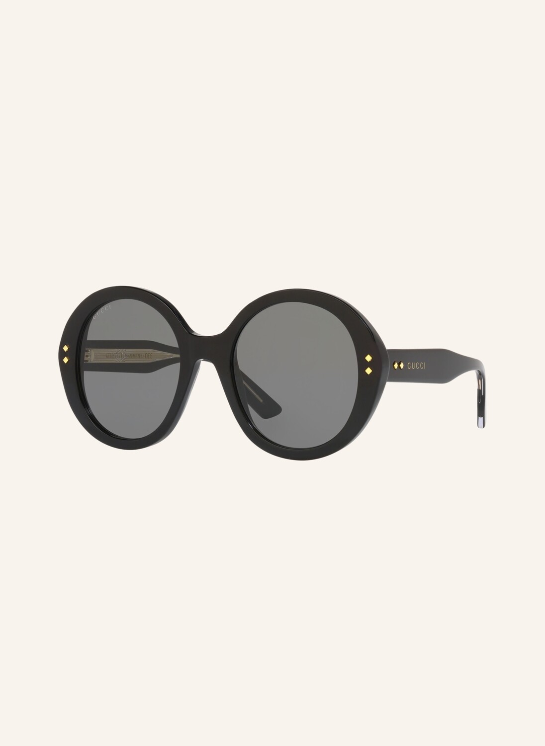 

Солнцезащитные очки 0gc001810 GUCCI, черный/серый