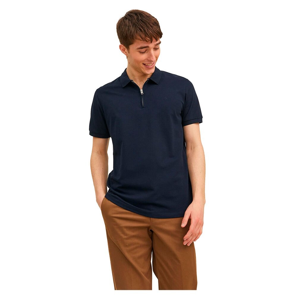 

Поло с коротким рукавом Jack & Jones Blascott, синий