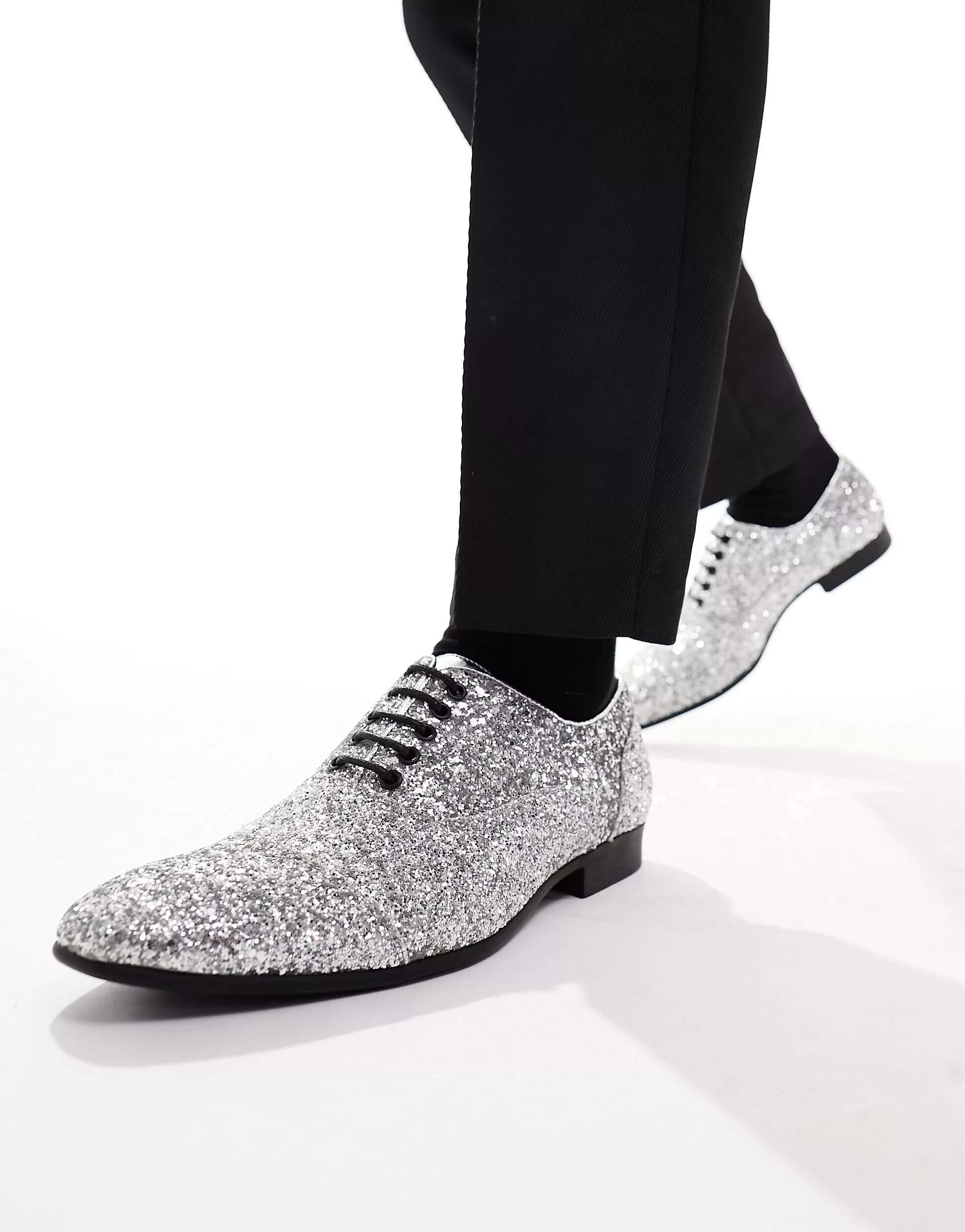 Деловые туфли на шнуровке с серебряными блестками из коллекции Truffle Truffle Collection туфли twinset туфли