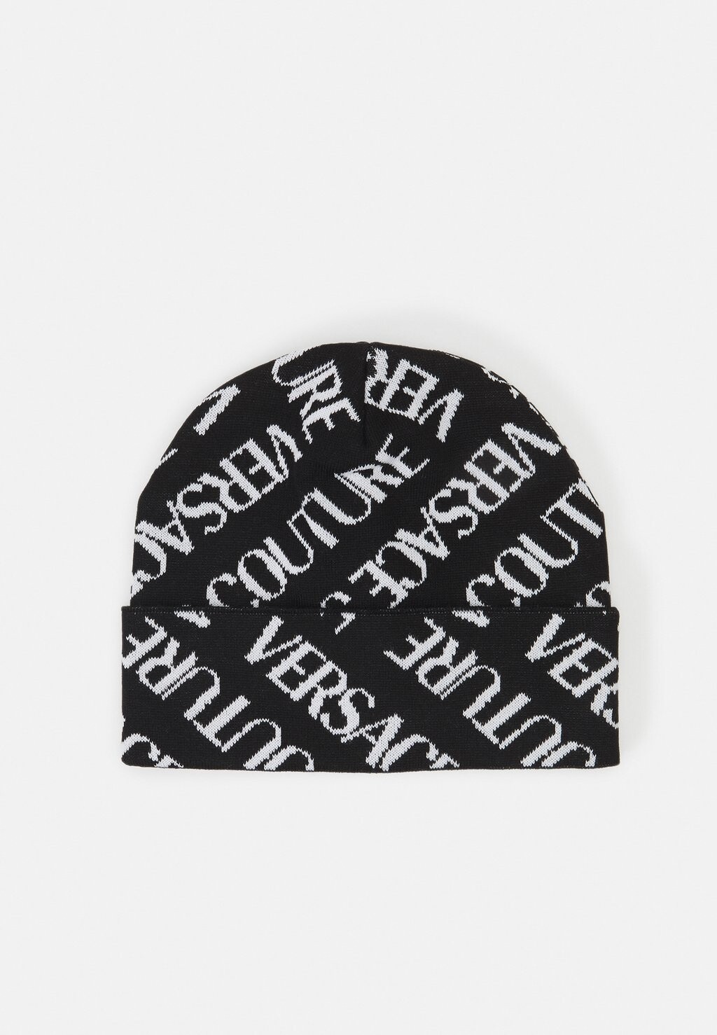 

Шапка Medium Beanie Hat Unisex Versace Jeans Couture, цвет black/white