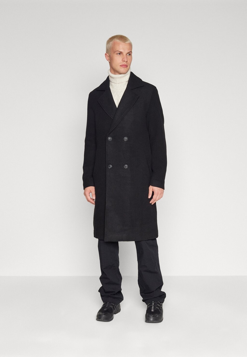 

Пальто классическое ONSARON LONG COAT Only & Sons, черный