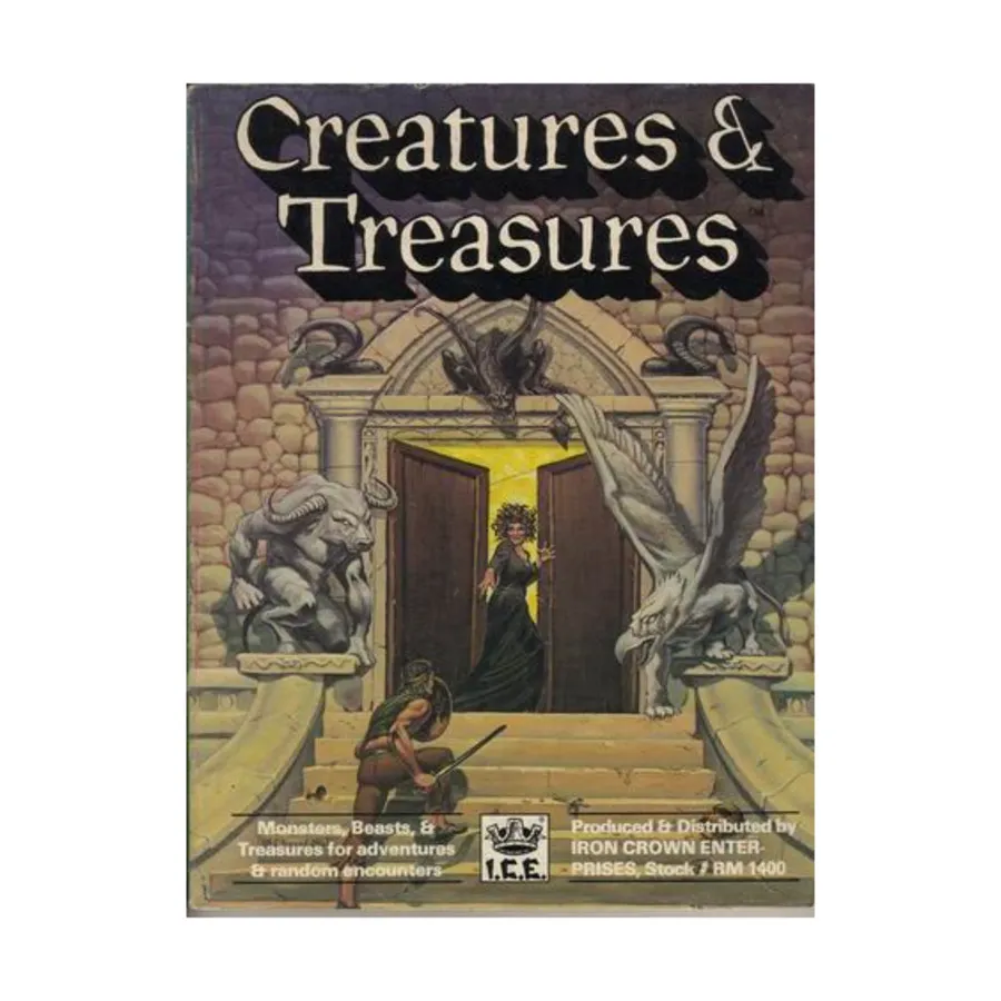 

Creatures & Treasures I, Rolemaster (2nd Edition), мягкая обложка