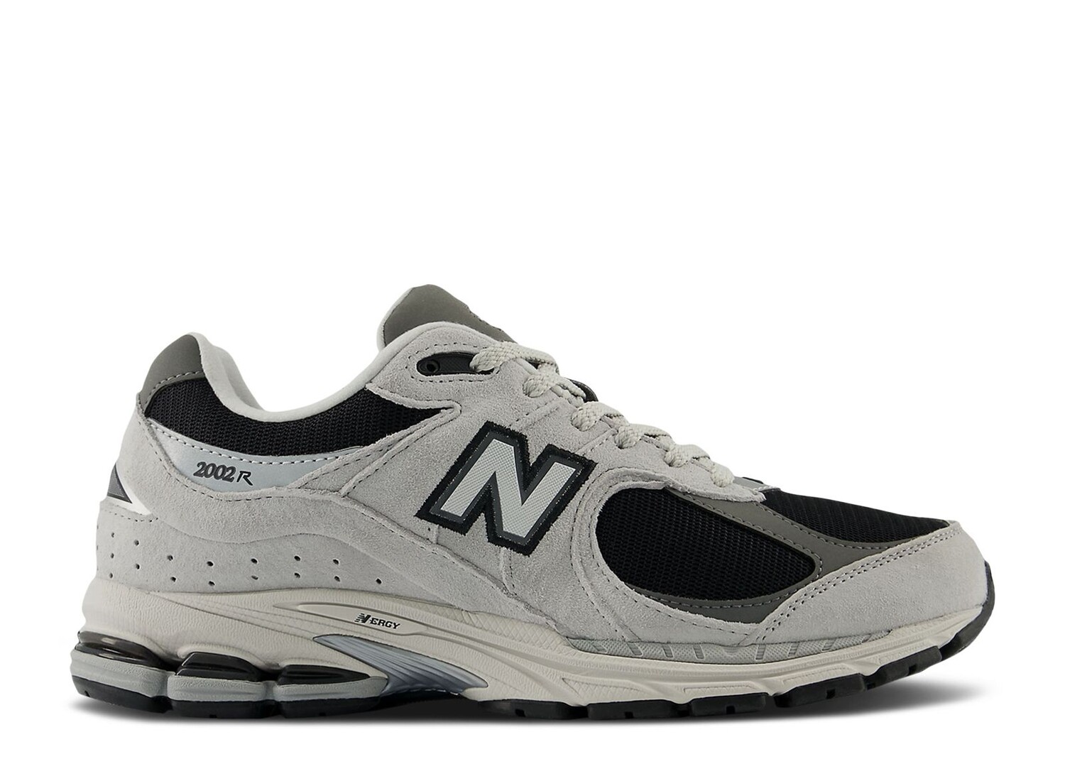 

Кроссовки New Balance 2002R 'Black Grey', черный, Черный;серый