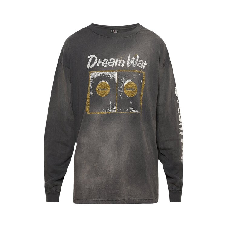 

Футболка Saint Michael Dream War Long-Sleeve 'Black', черный