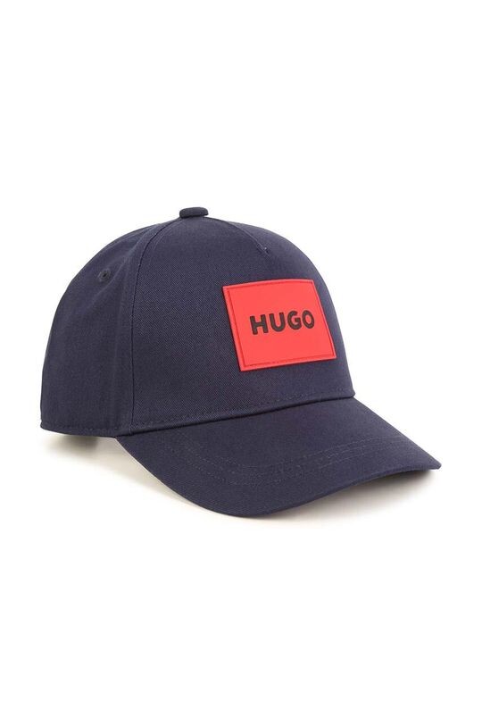 

Детская хлопковая бейсболка HUGO., темно-синий