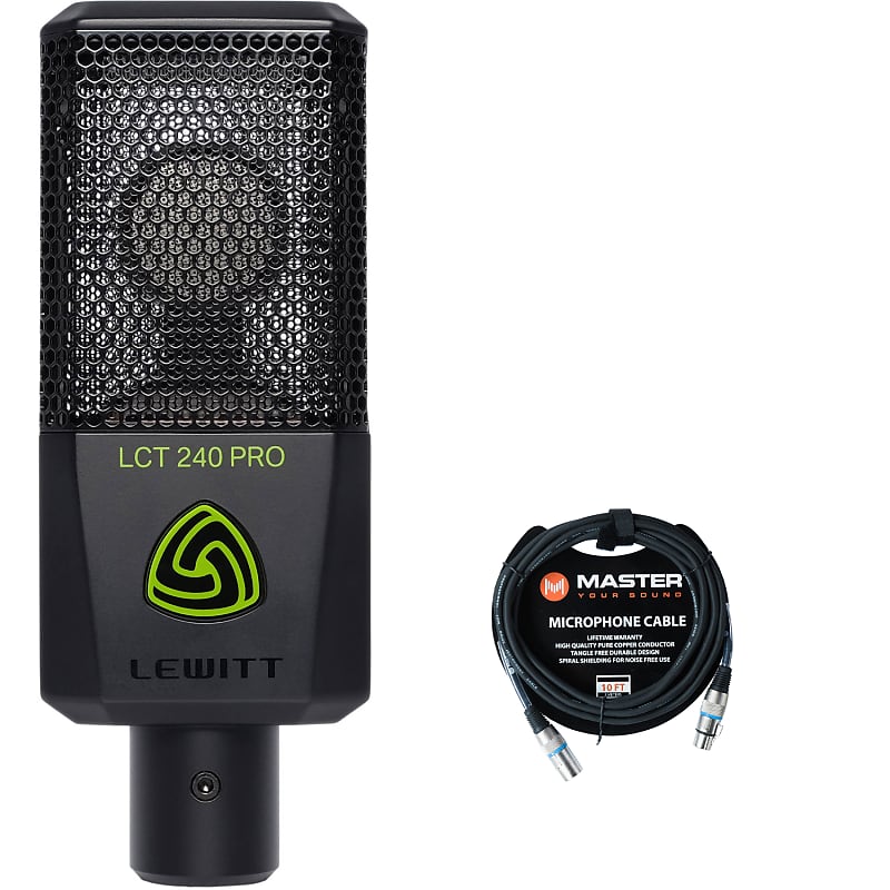Студийный конденсаторный микрофон Lewitt LCT 240 PRO BK микрофон студийный конденсаторный lewitt lct940