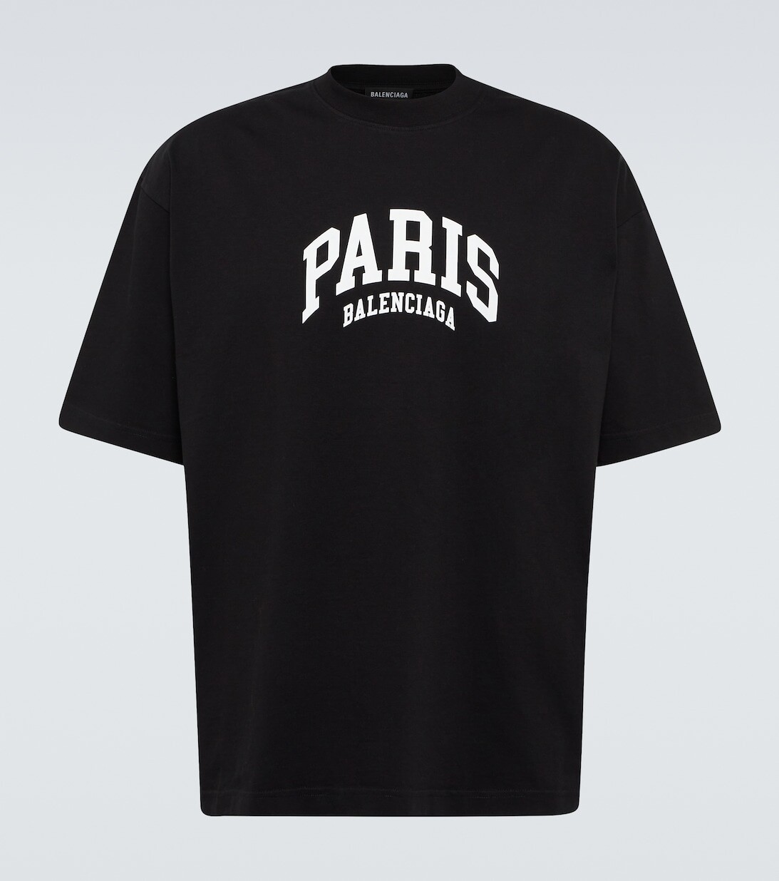 

Футболка Cities Paris из хлопкового джерси Balenciaga, черный