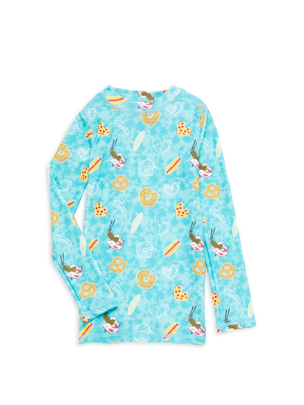 

Футболка Rashguard с принтом Tie-Dye для малышей, малышей и детского питания PiccoliNY, зеленый