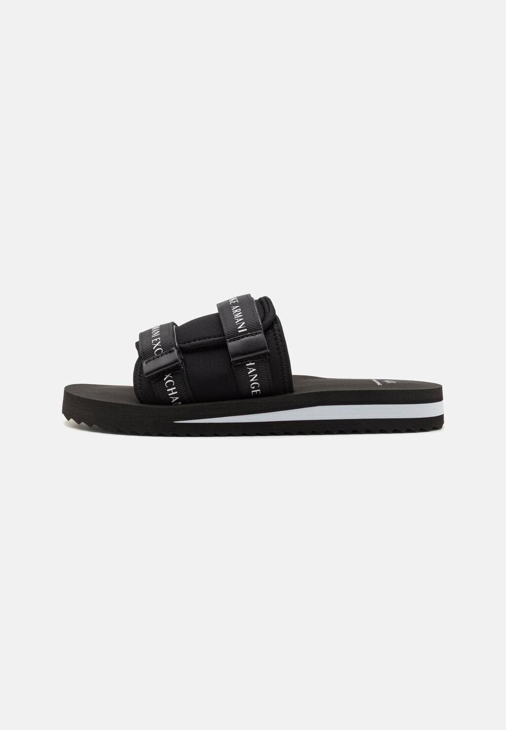 

Мюли на плоской подошве Armani Exchange, цвет black