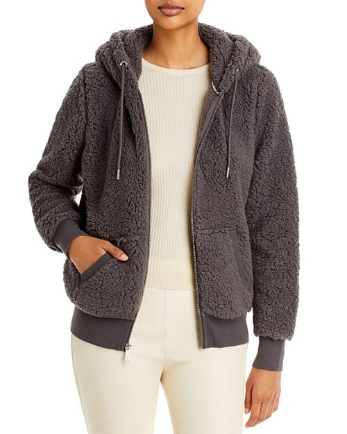 

Плюшевая толстовка с капюшоном Marc New York, цвет Gray