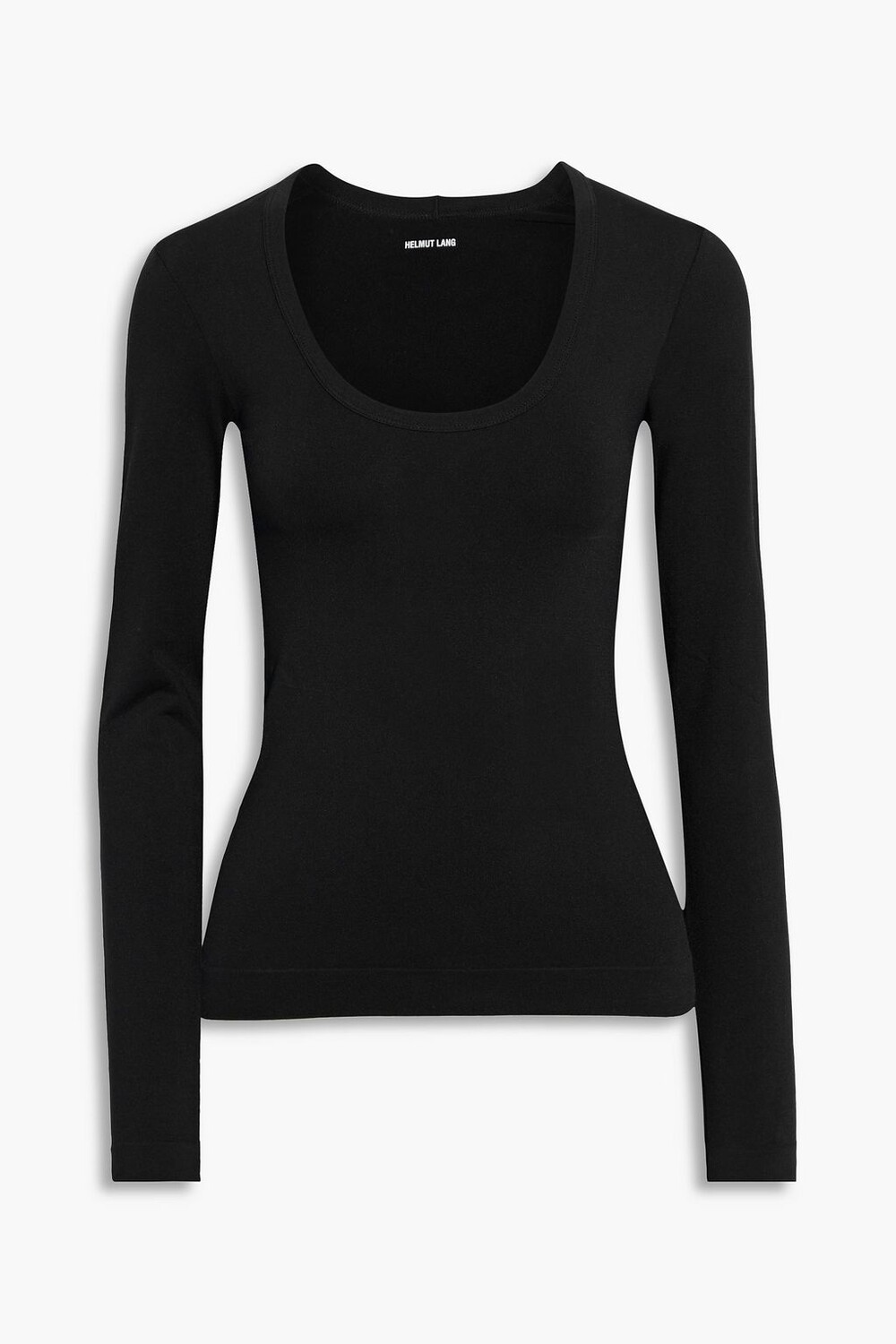 

Топ из эластичного джерси HELMUT LANG, черный