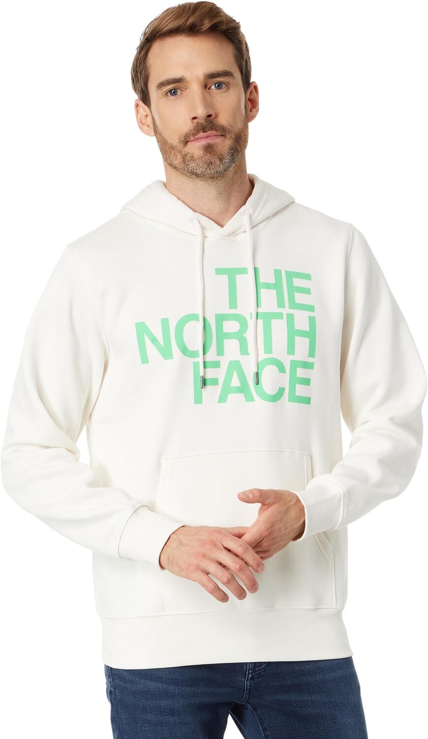 

Толстовка с брендом Proud The North Face, цвет Gardenia White/Chlorophyll Green