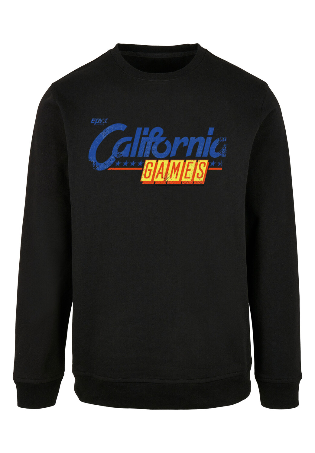 

Пуловер F4NT4STIC Sweatshirt Retro Gaming California GAMES LOGO, черный